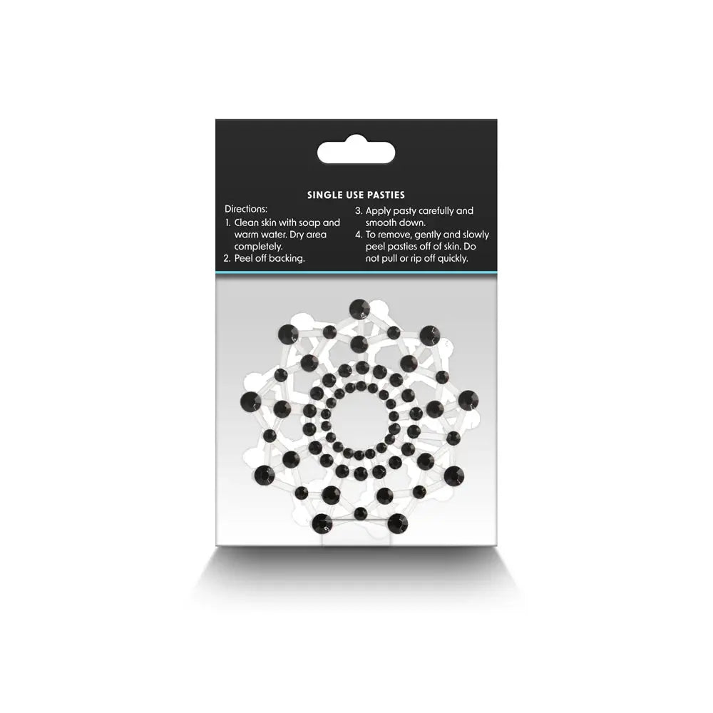 Pretty Pasties Charm III Black Lingerie - Pasties and Tassels