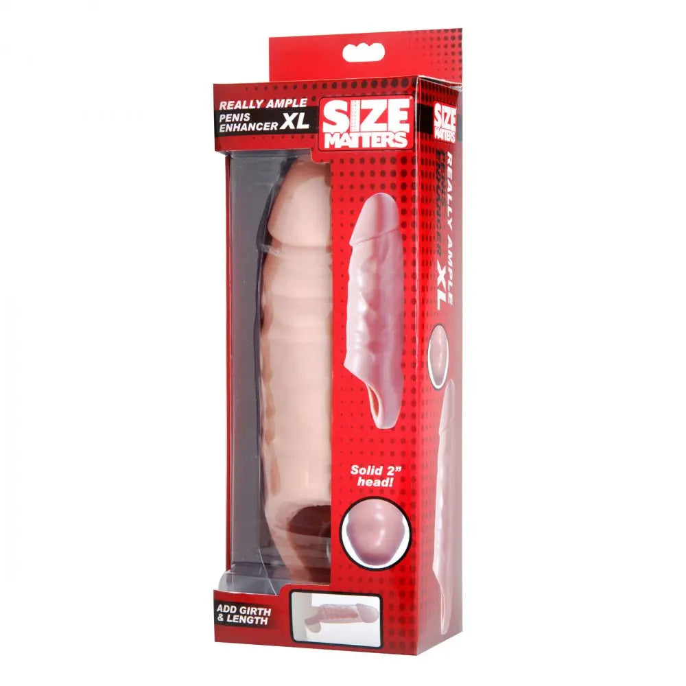 Really Ample Wide Penis Enhancer Sheath Cock Sleeve Penis Extenders and Sleeves