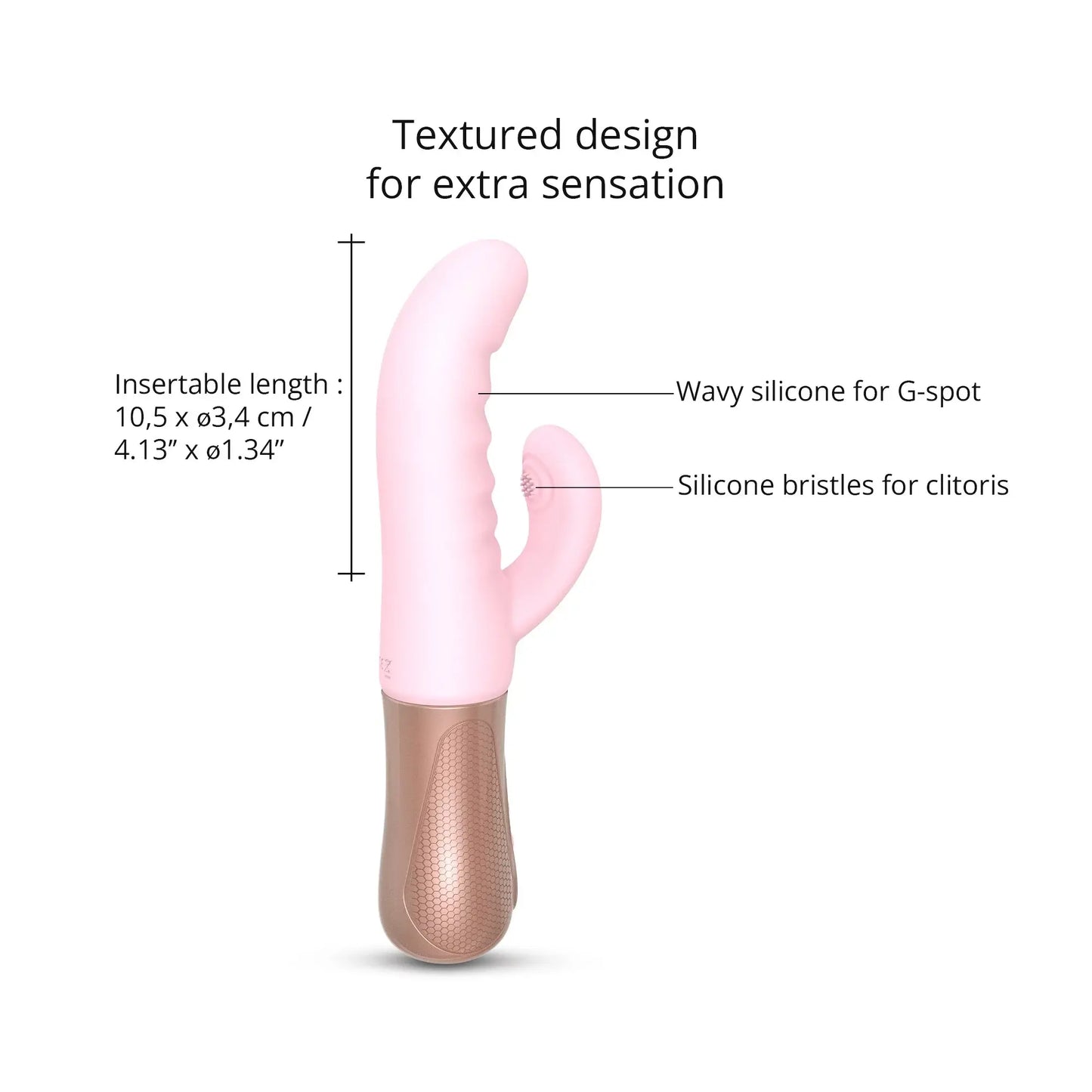 SASSY BUNNY - BABY PINK Vibrators