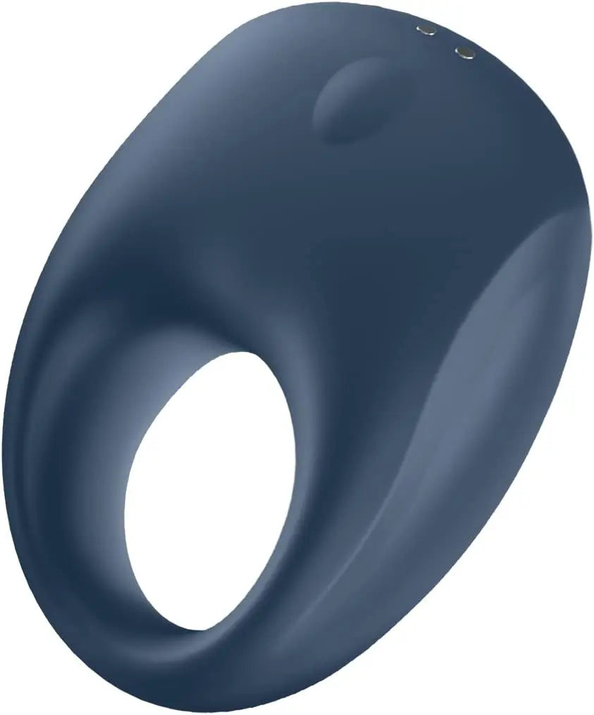 Satisfyer Bluetooth Cock Ring Sex Toy Strong One - Blue Vibrating Cock Ring
