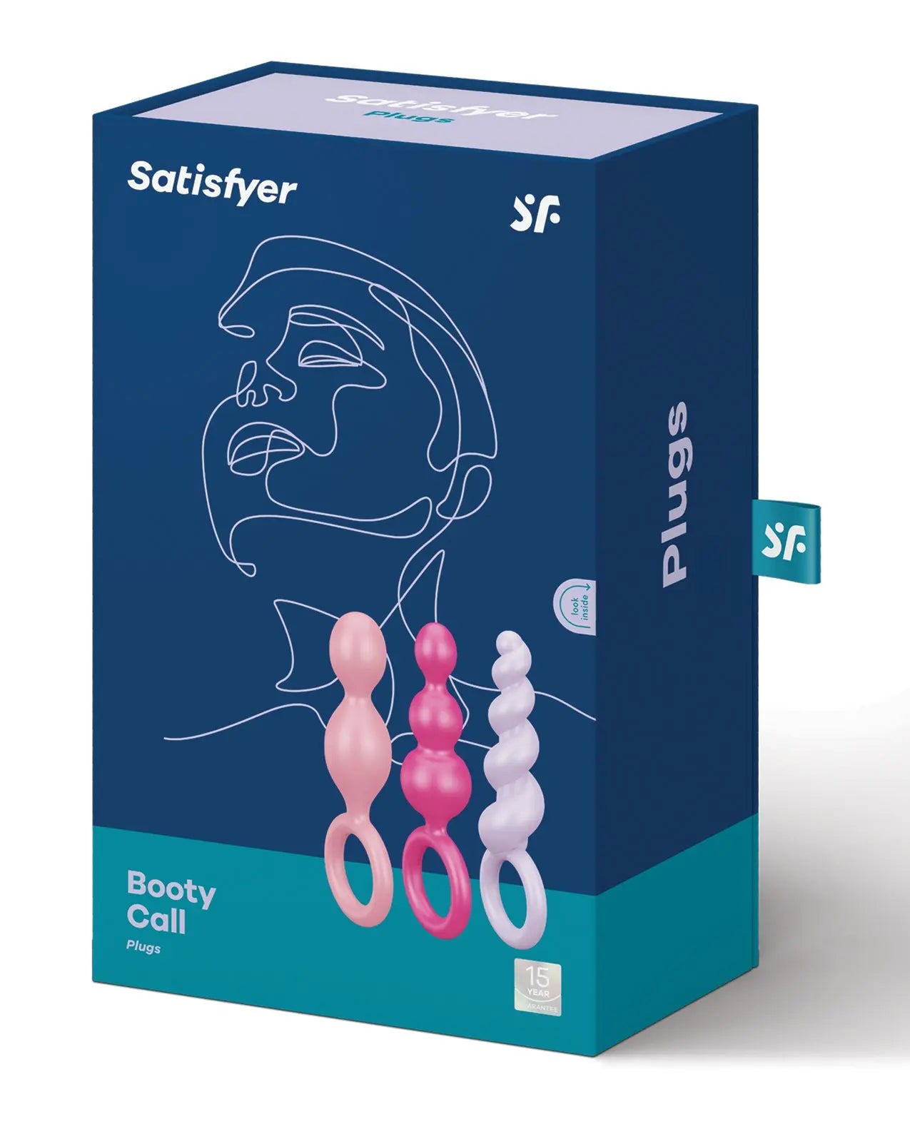 Satisfyer Booty Call (set of 3) Colored Anal Plug Set Anal