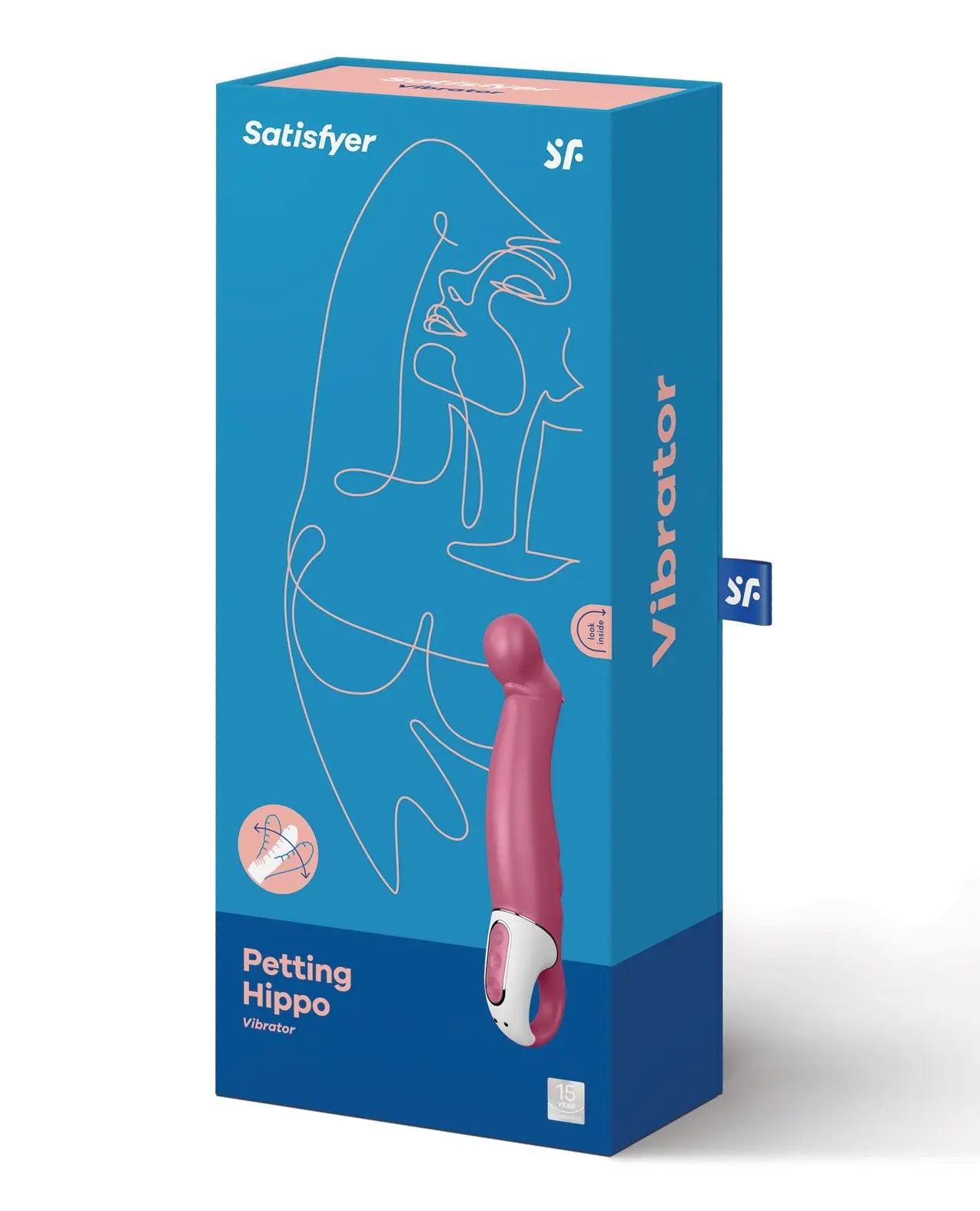 Satisfyer G-Spot Vibrator Sex Toy Petting Hippo G-Spot Vibrator