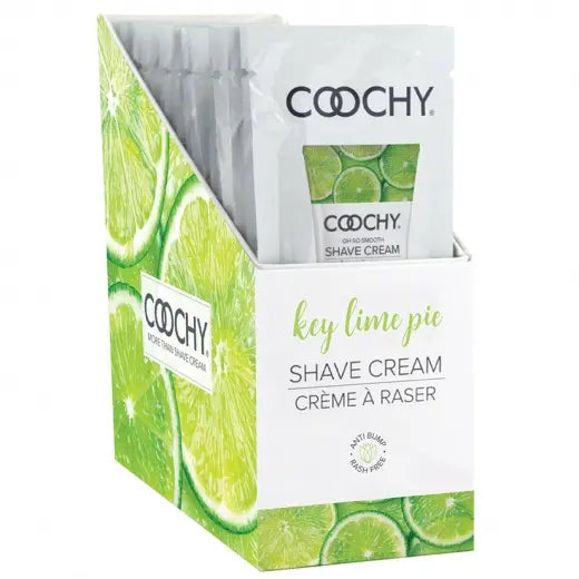 Shave Cream - Key Lime Pie 24pc - FOIL Lubes, Lotions and Accessories
