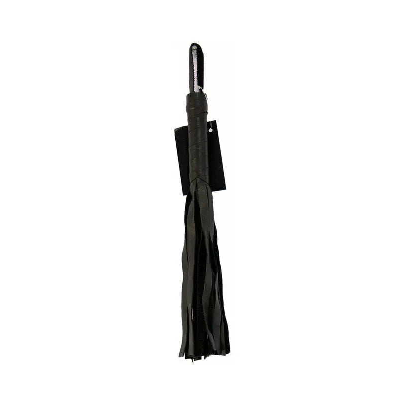 Soft Flogger 12 in. Black Fetish - Whips Crops & Paddles
