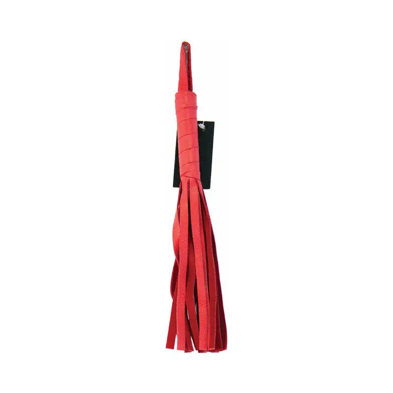 Soft Flogger 12 in. Red Fetish - Whips Crops & Paddles