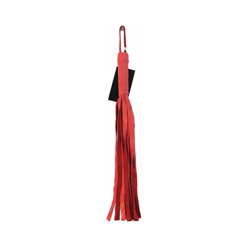 Soft Flogger 16 in. Red Fetish - Whips Crops & Paddles