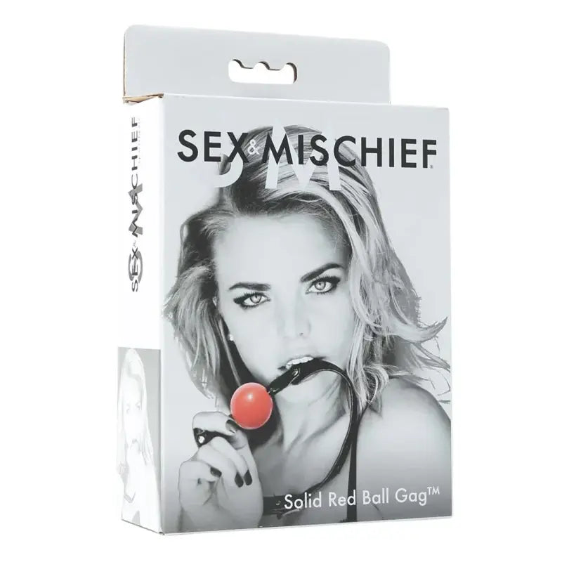 Solid Red Ball Gag Masks, Gags and Blindfolds