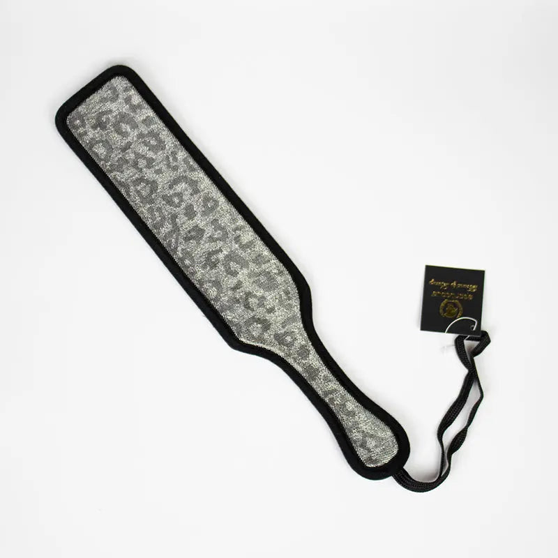 Spartacus Paddle Neoprene Silver Fetish - Whips Crops & Paddles