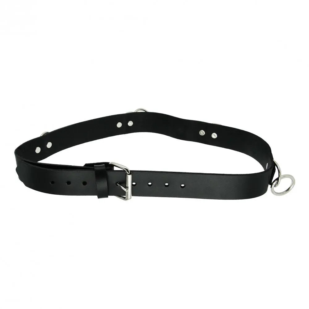 Strict Leather Bondage Belt BDSM Restraint Belt Bondage Harness