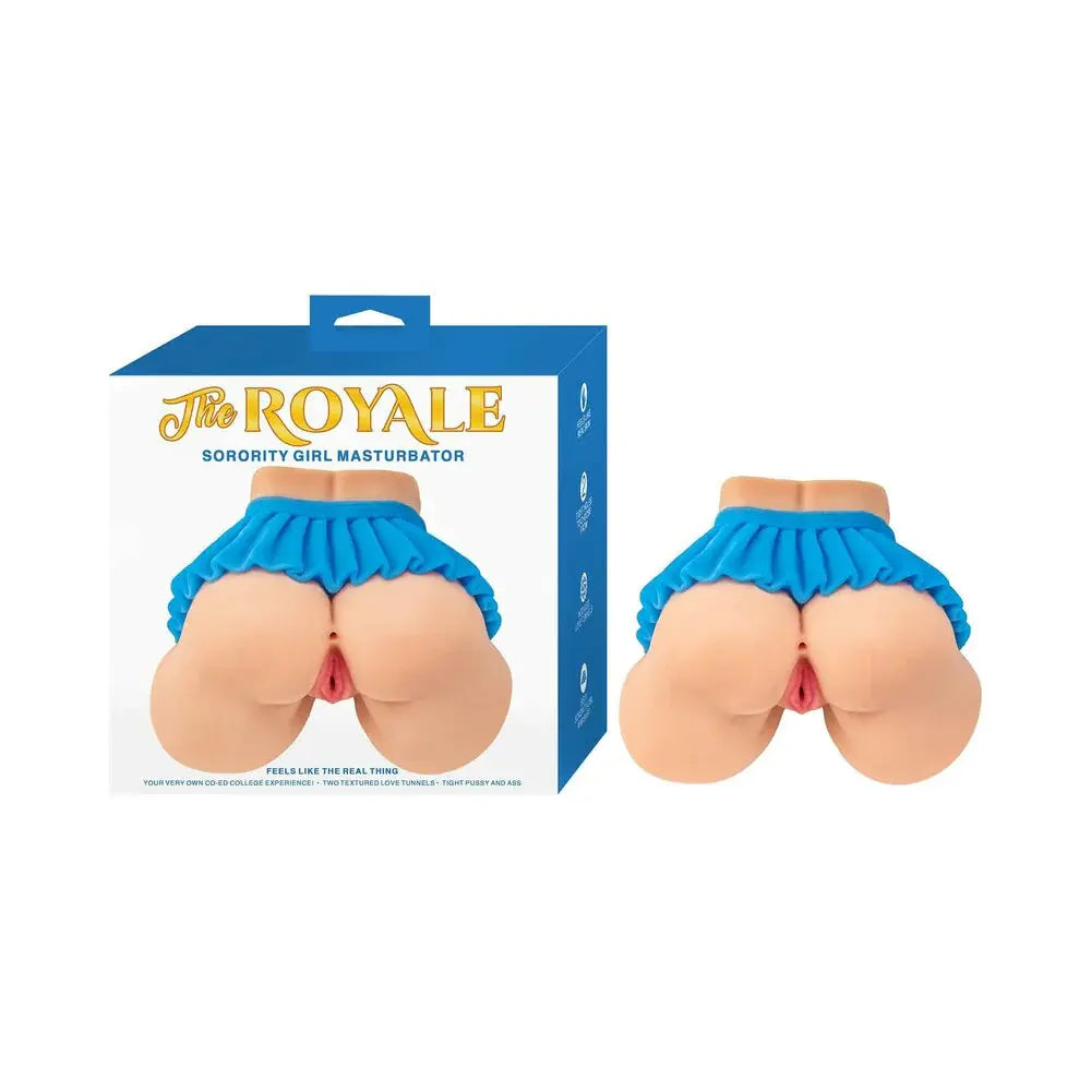 The Royale Sorority Girl Masturbator with Blue Skirt Male Masturbators - Sex Toys for Men - Vaginas and Body Parts