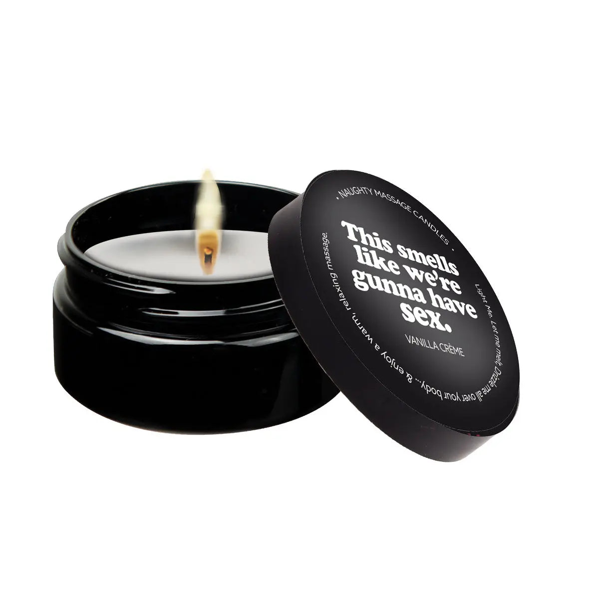 This Smells Like We're Gunna Have Sex - Naughty Mini Massage Candle Lubes, Lotions and Accessories