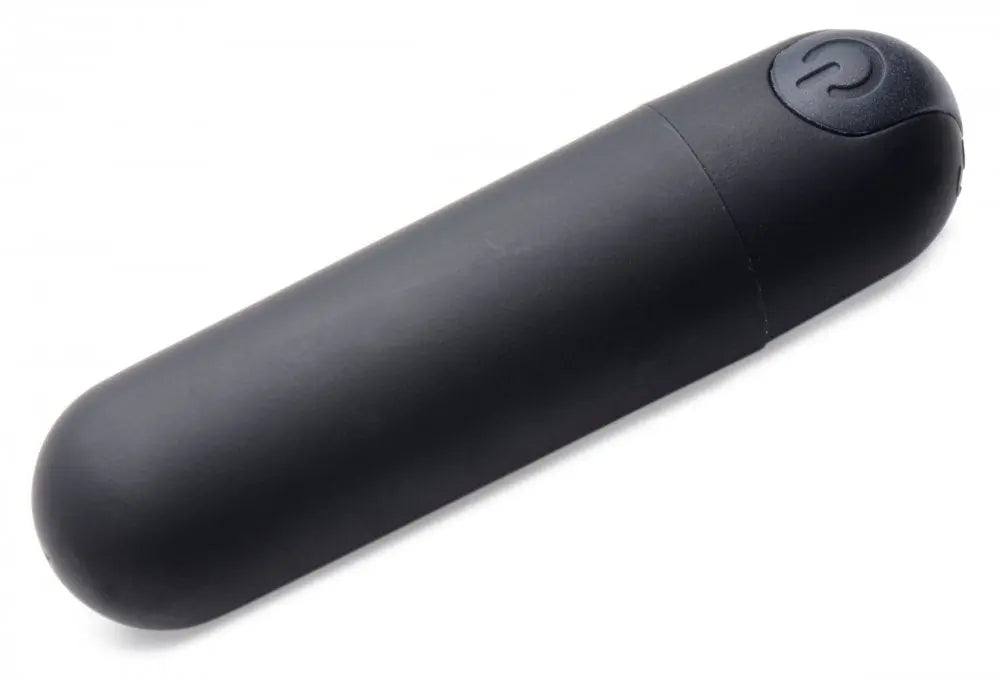 Vibrating Bullet Vibrator with Remote Control - Black Bullet Vibrators