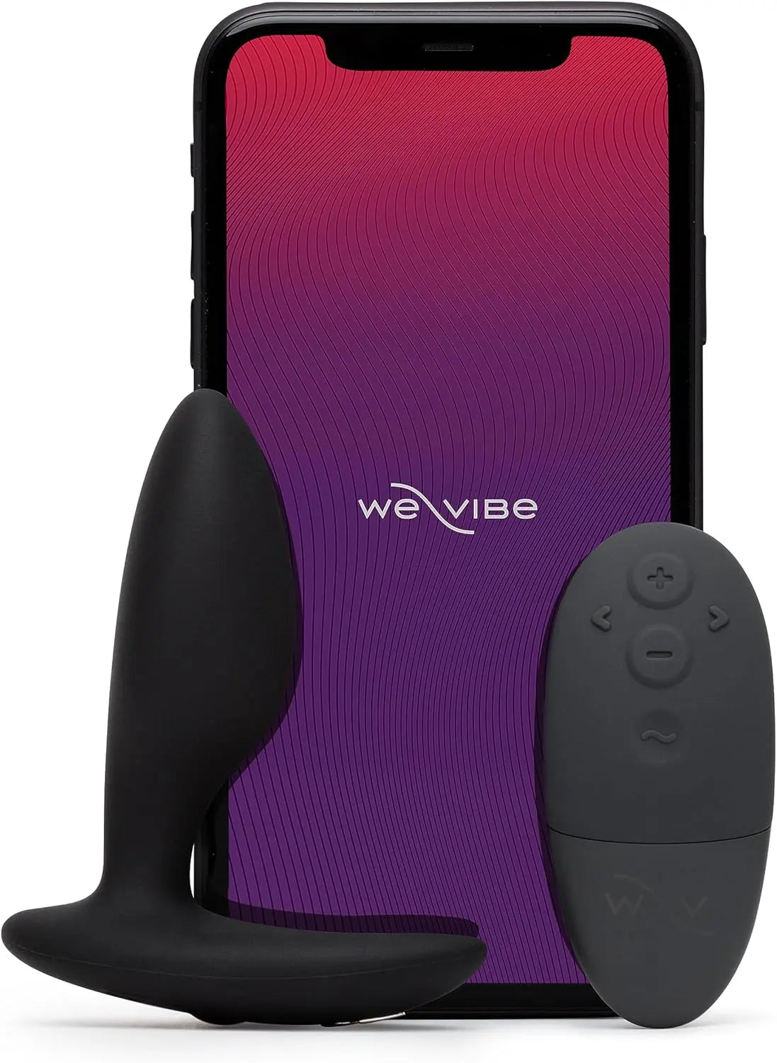 We-Vibe Ditto+ Vibrating Anal Plug - Satin Black Vibrating Anal Sex Toy