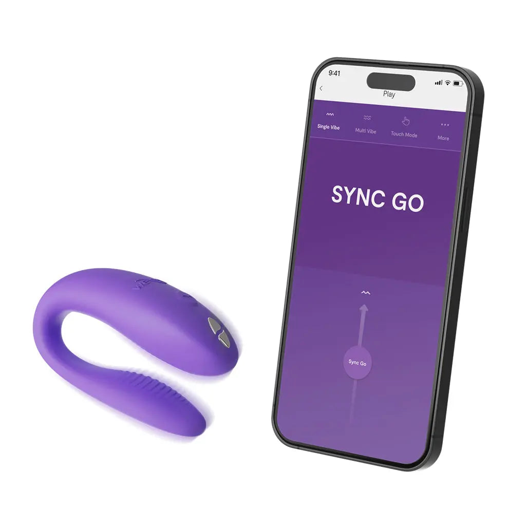 We-Vibe Sync Go Couples Sex Toy Light Purple Couples Sex Toy