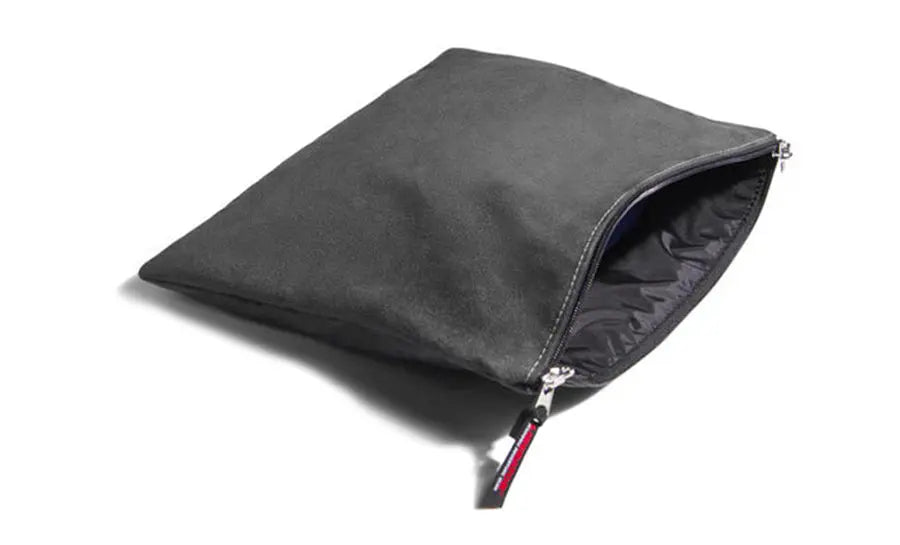 Zappa Toy Bag Grey Microsuede Vibrators