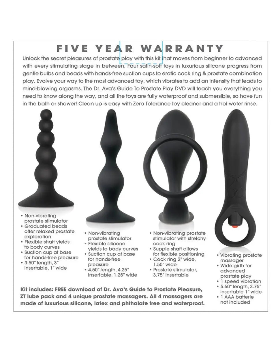 Zero Tolerance Intro To Prostate Kit Dr Avas Guide to Prostate Pleasure Download