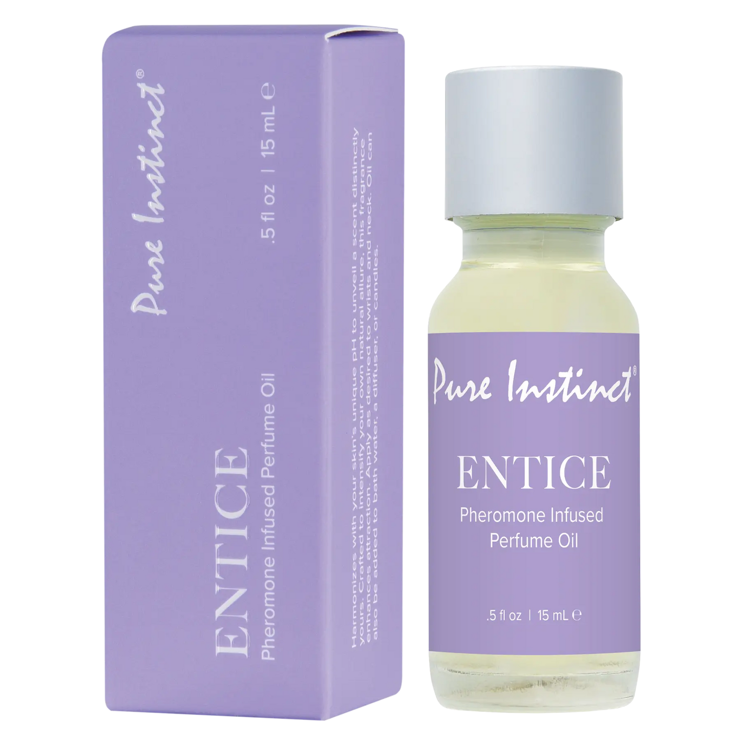 Entice .5oz | 15mL - Pheromone Infused Perfume Oil Pheromones