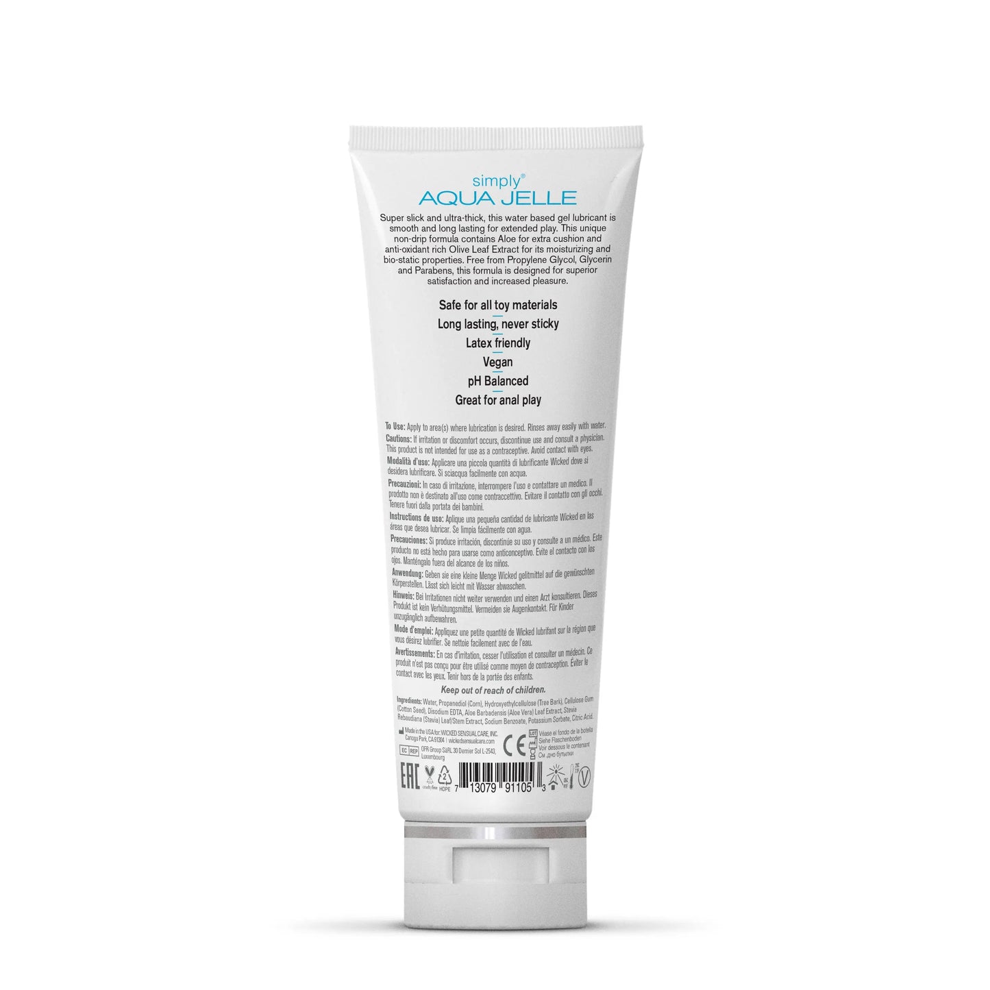 Simply Aqua Jelle 4oz Other