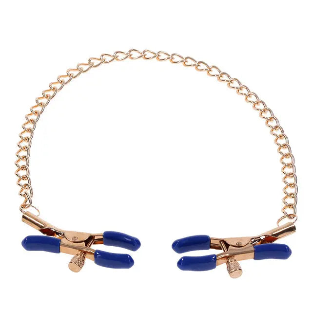Cougar Chained Nipple Clamps BDSM
