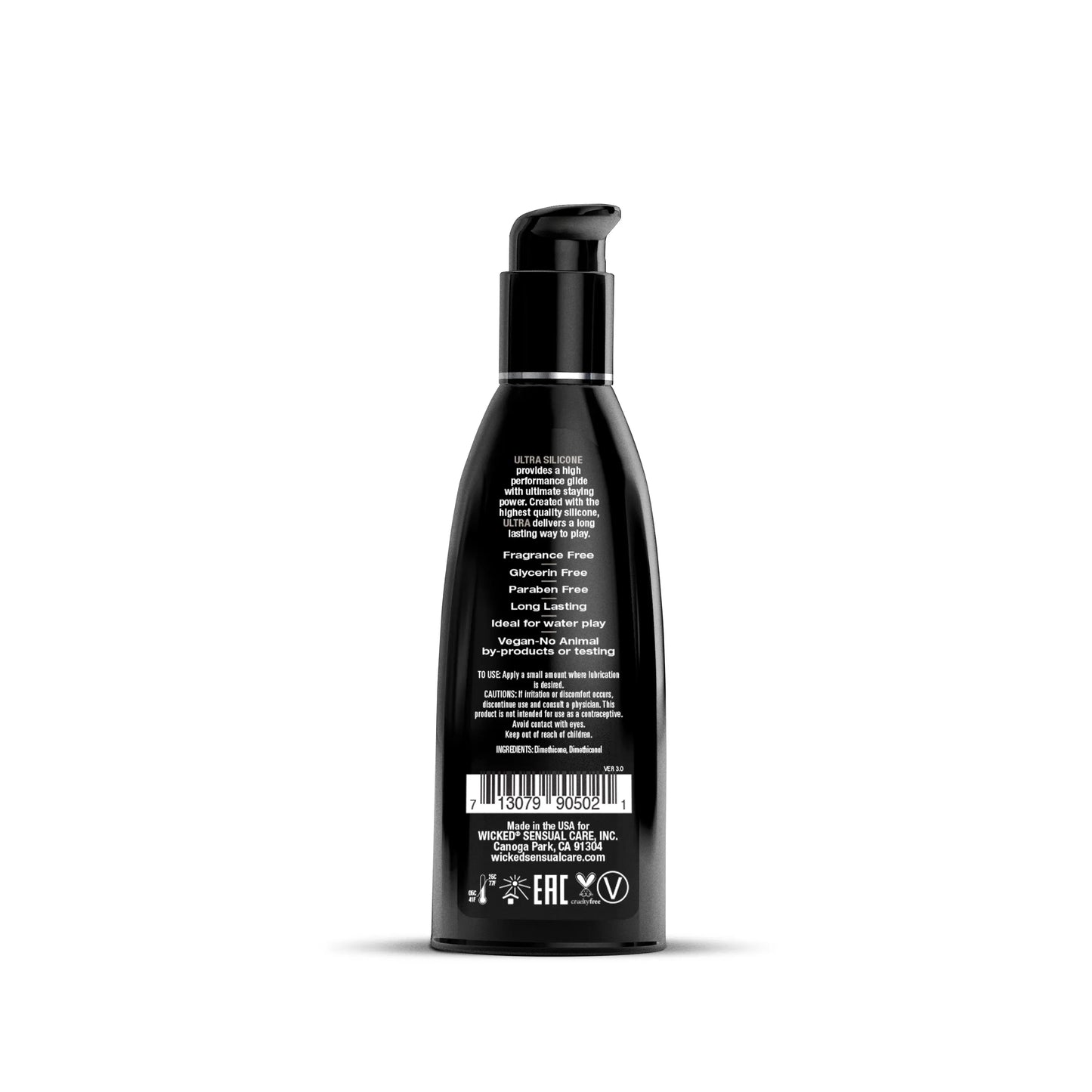 Ultra Silicone Lube 2oz Lubes
