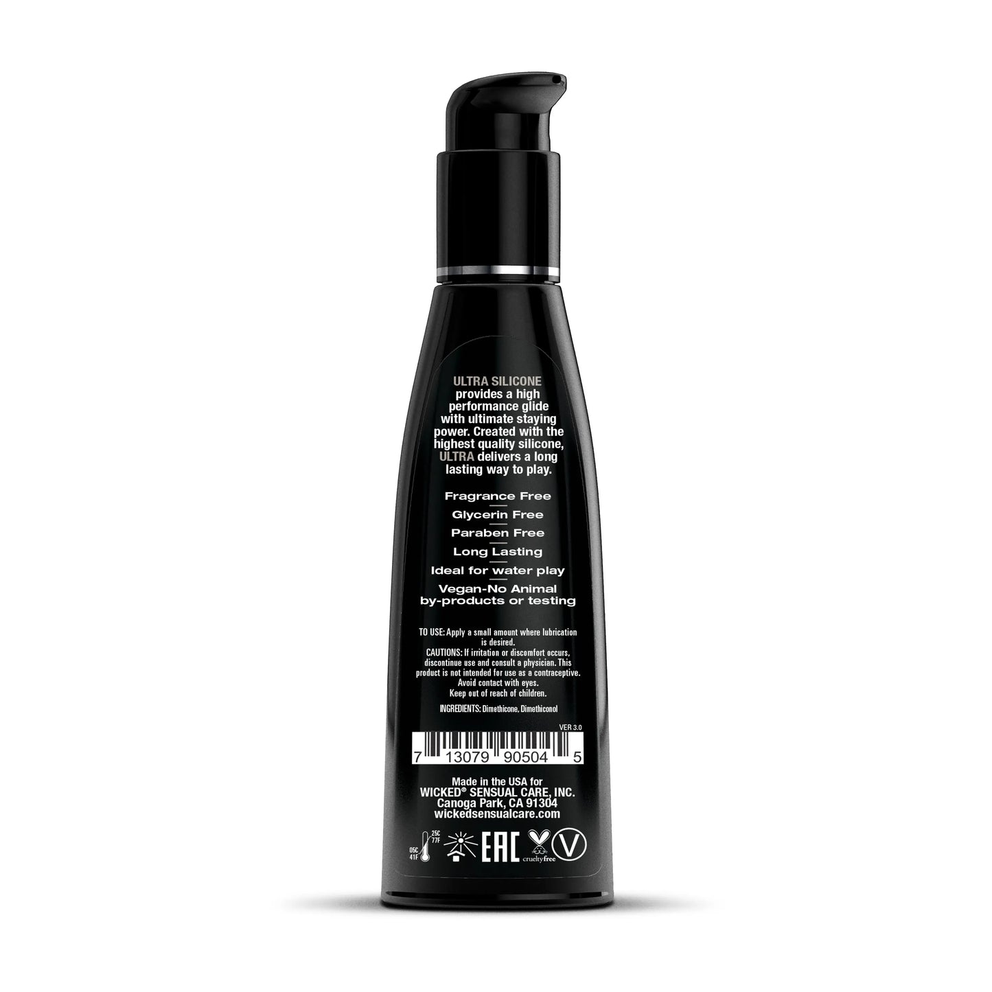 Ultra Silicone Lube 4oz Lubes