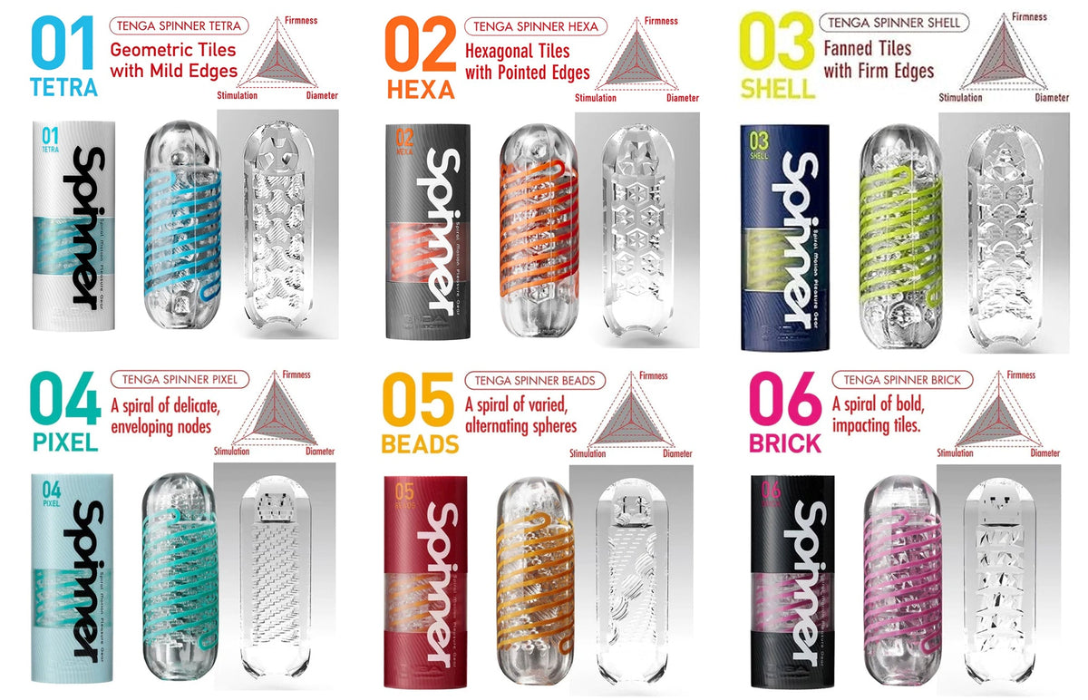 Tenga Spinner Series: Finding Your Perfect Fit BBD Brands Tenga Spinner Series: Finding Your Perfect Fit BBD Brands