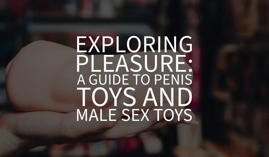 Exploring Pleasure: A Guide to Penis Toys and Male Sex Toys 