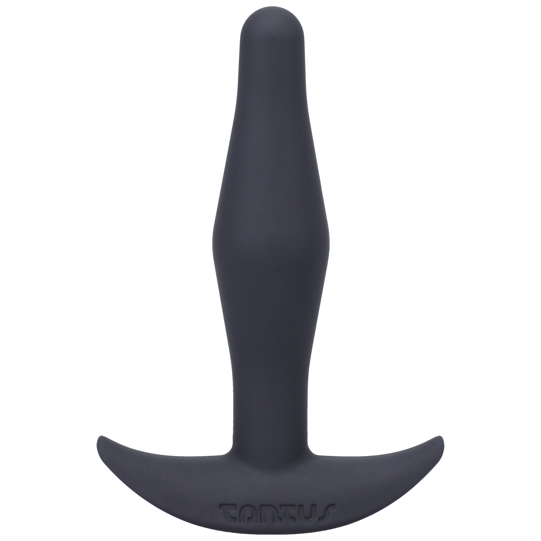 Tantus Silicone Little Flirt Butt Plug Black 