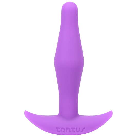 Tantus Silicone Little Flirt Butt Plug Purple Haze 