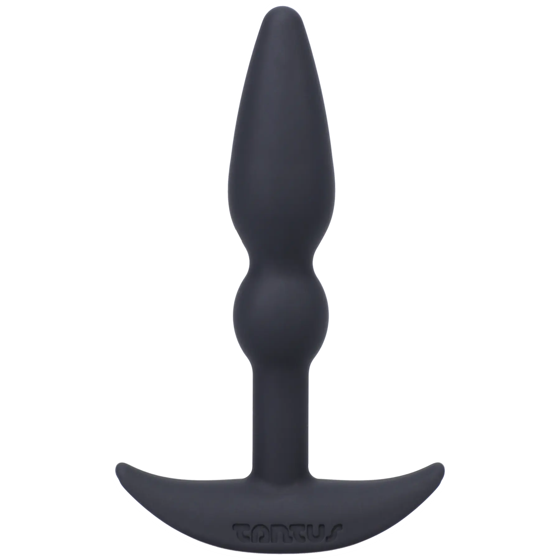 Tantus Silicone Perfect Butt Plug Black 