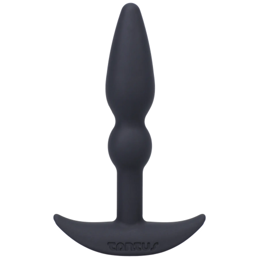 Tantus Silicone Perfect Butt Plug Black 