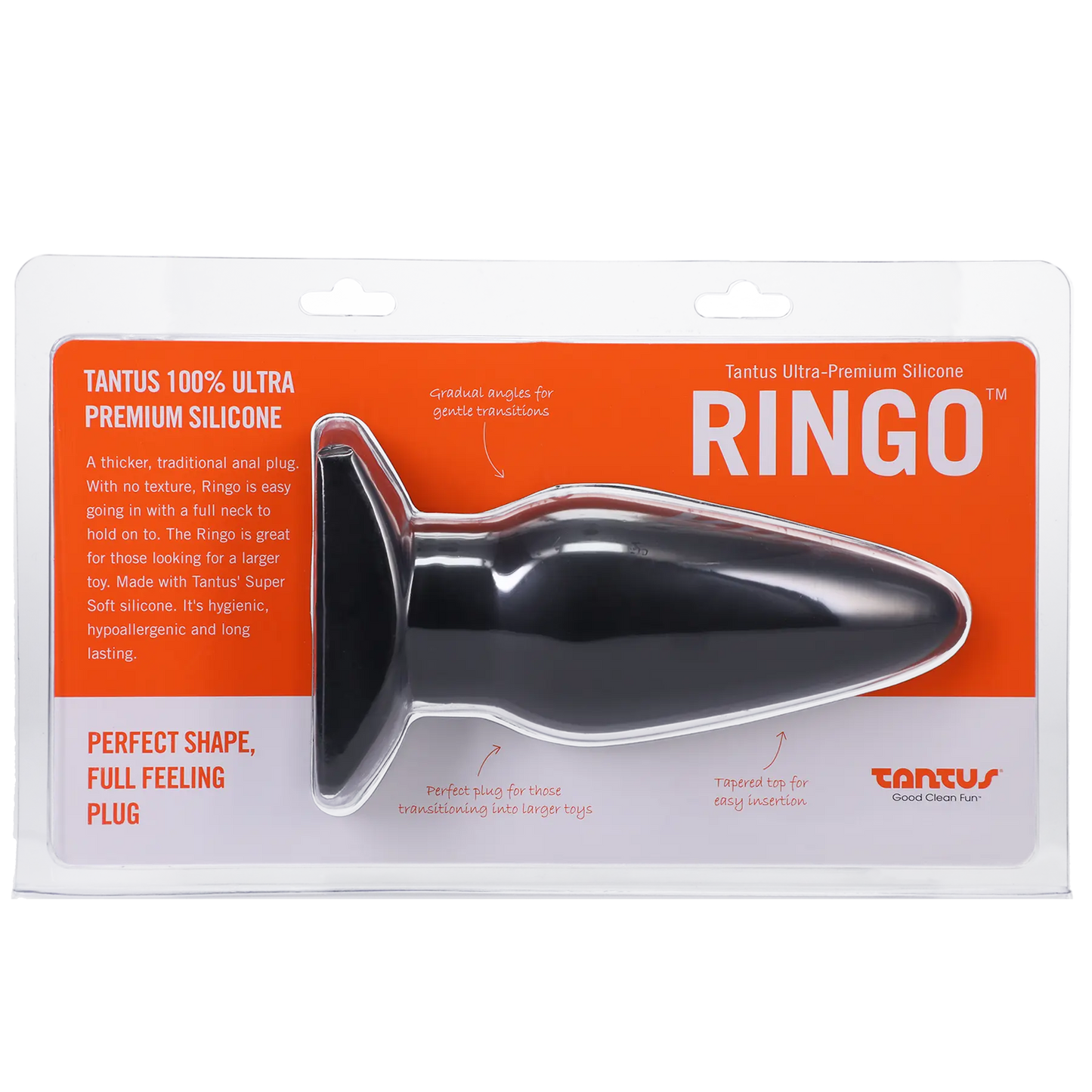 Silicone Ringo Silicone Butt Plug 