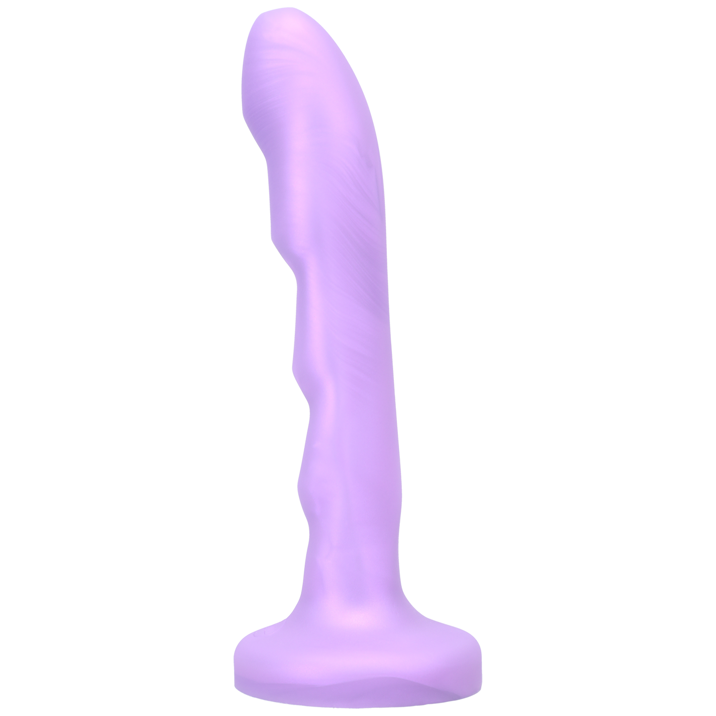 Tantus Silicone Charmer Curved G-Spot Dildo Lavender 