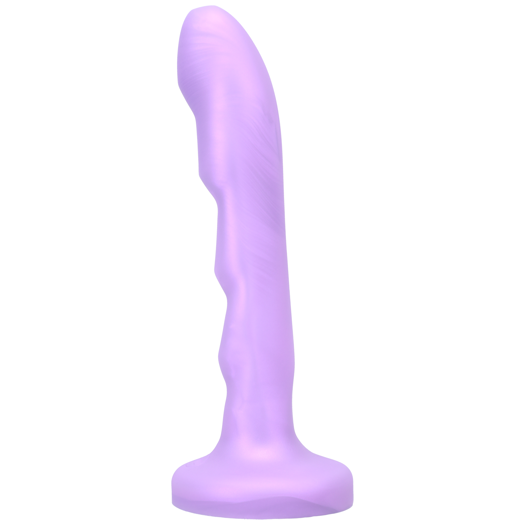 Tantus Silicone Charmer Curved G-Spot Dildo Lavender 