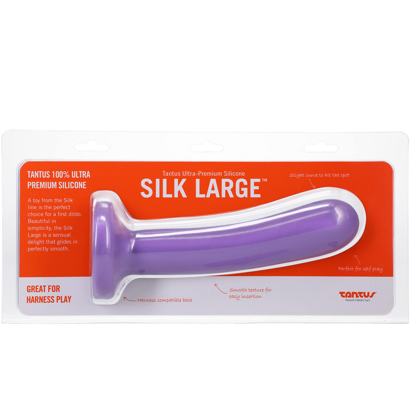 Silicone Silk Large Silicone Dildo 