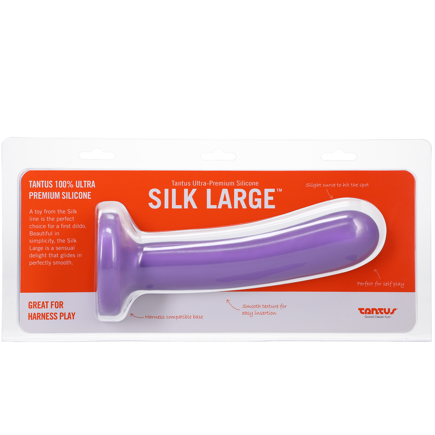 Silicone Silk Large Silicone Dildo 