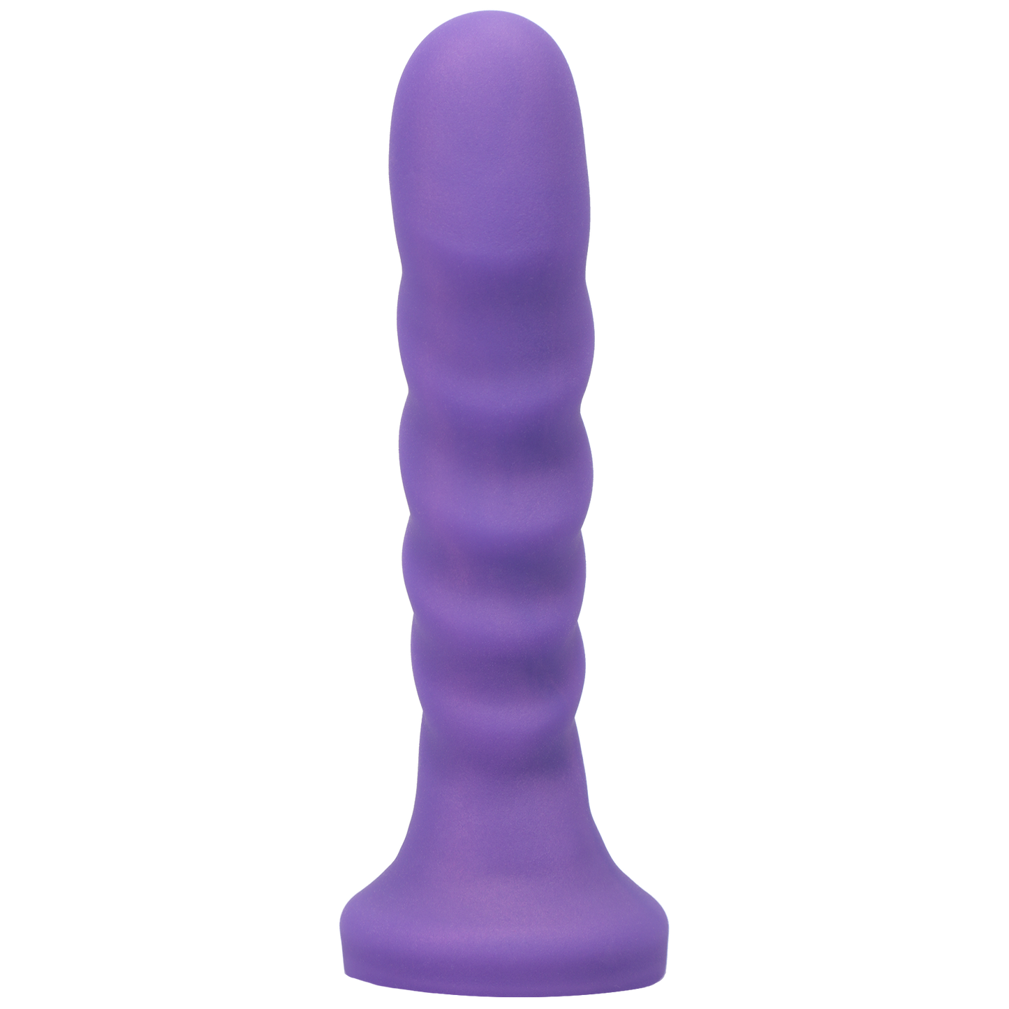 Tantus Silicone Echo Silicone Vibrator Midnight Purple 