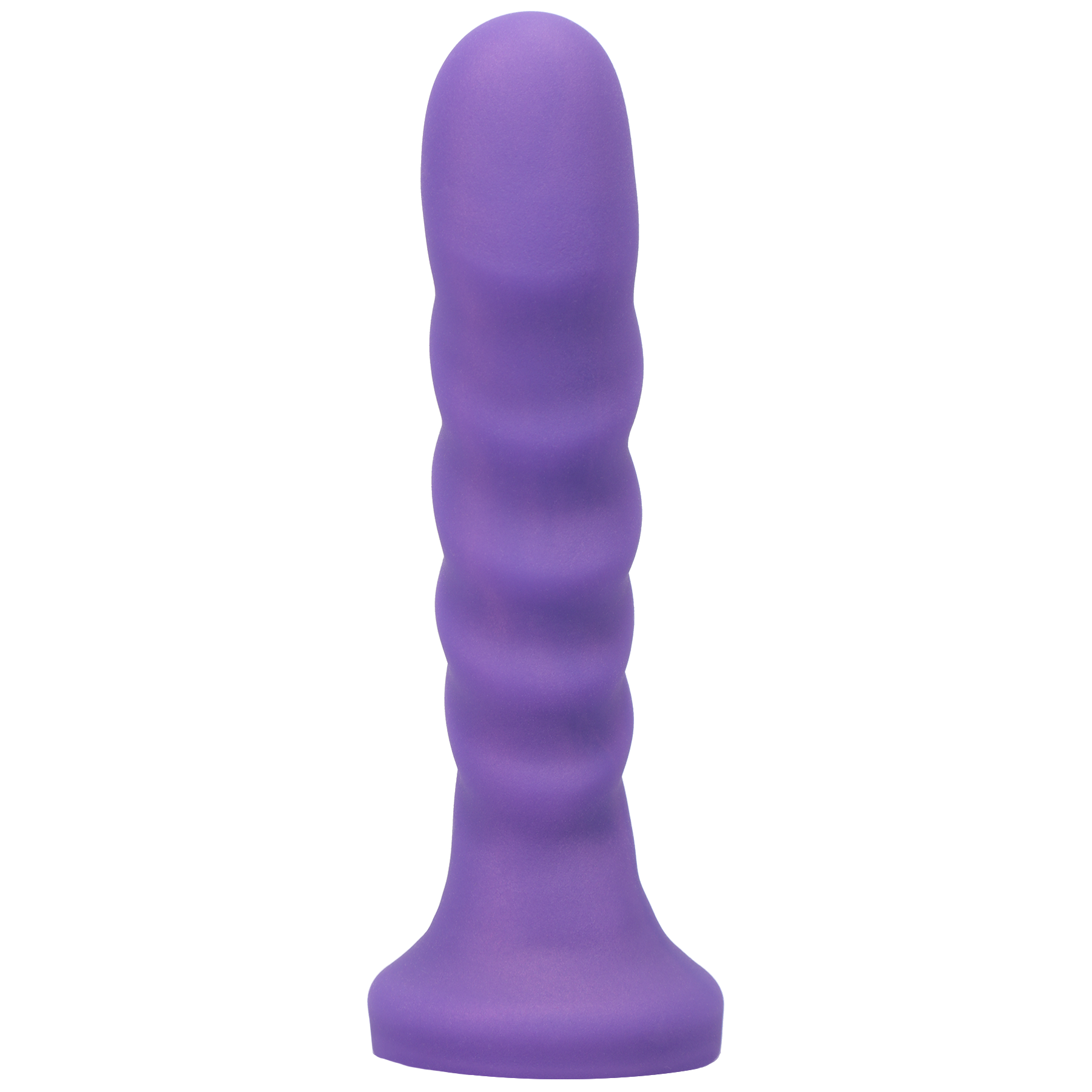 Tantus Silicone Echo Silicone Vibrator Midnight Purple 