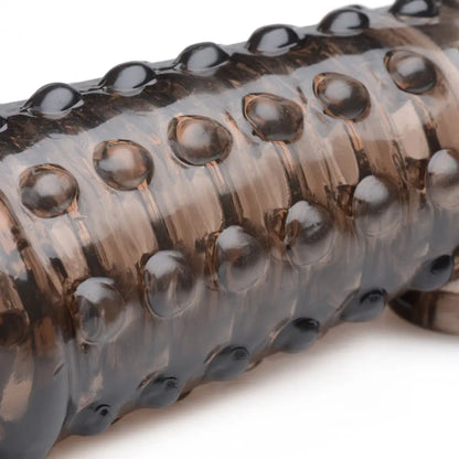 1.5 Inch Penis Enhancer Sleeve - Smoke Cock Sleeve  Penis Extenders and Sleeves