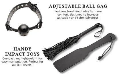 10 Piece Bondage Set BDSM Kit Master of Kink  Bondage Kits