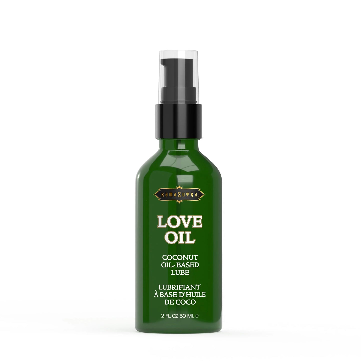 Love Oil (coconut oil based) 2 fl oz/59 ml  Lubricant