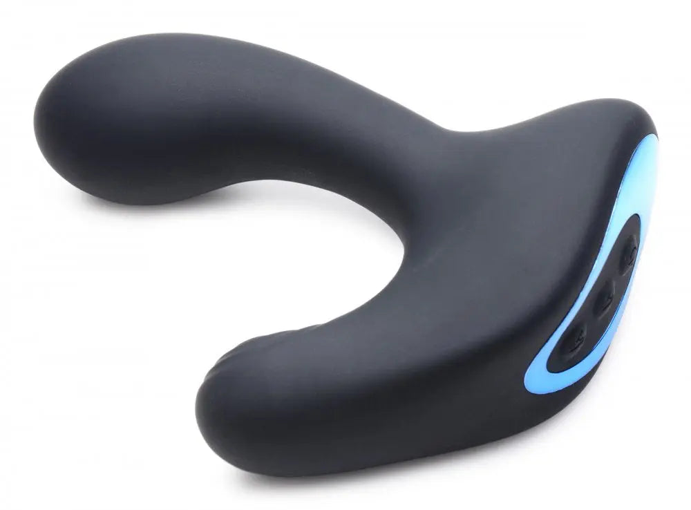 10X P-Pulse Taint Tapping Silicone Prostate Stimulator Perineum Toy with Remote  Cock Rings