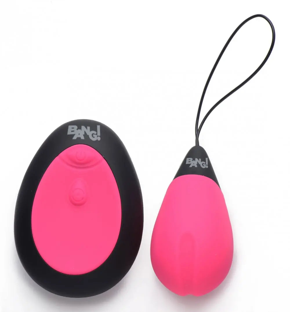 10X Silicone Vibrating Egg - Pink Egg Vibrator  Bullet Vibrators