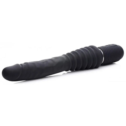 10X Silicone Vibrating and Thrusting Dildo  Thrusting Dildo