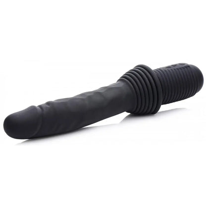 10X Silicone Vibrating and Thrusting Dildo  Thrusting Dildo