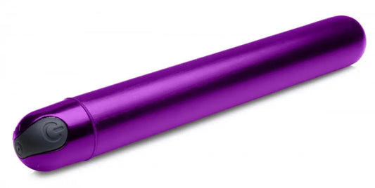 10X Slim Metallic Bullet - Purple  Bullet Vibrators