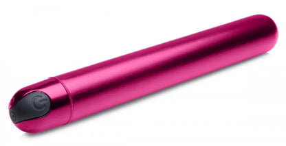 10X Slim Metallic Bullet Vibrator - Pink  Bullet Vibrators