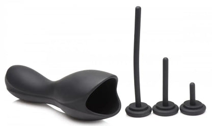 10X Vibrating Penis Head Teaser with Urethral Sounds  Vibrating Toys