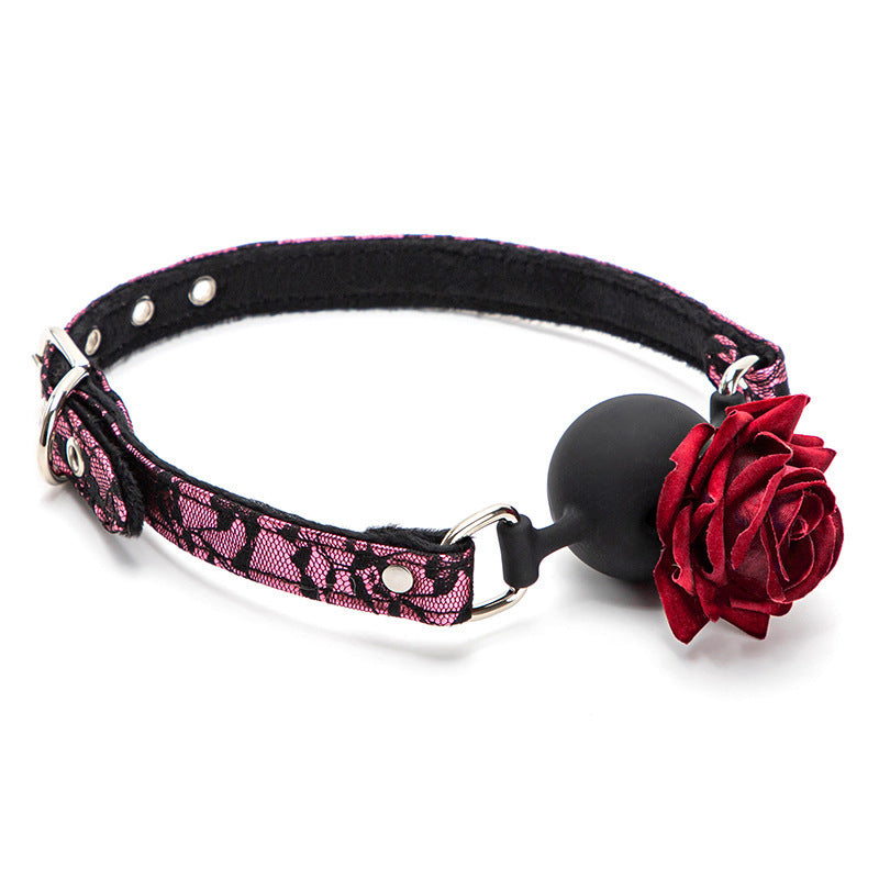 Rose Mouth Ball Gag 