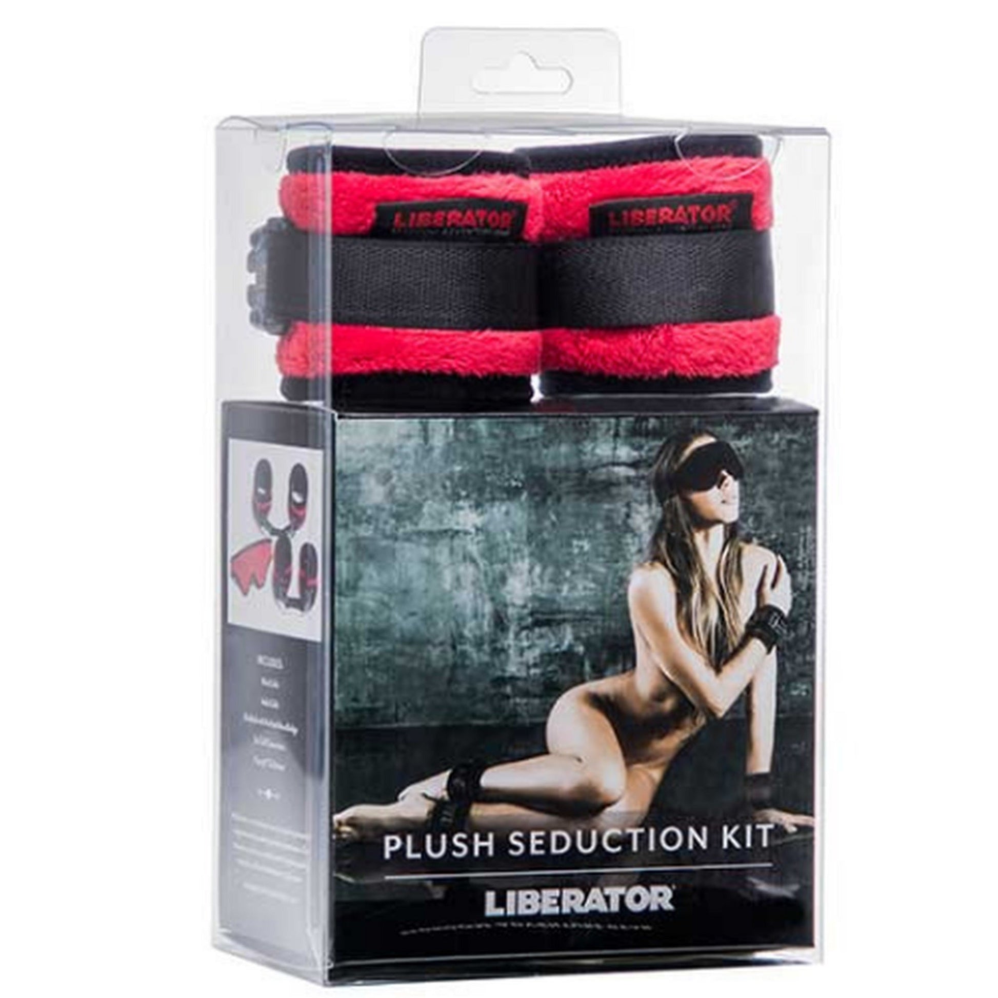 Black Label Seduction Cuff Kit Black Microfiber 